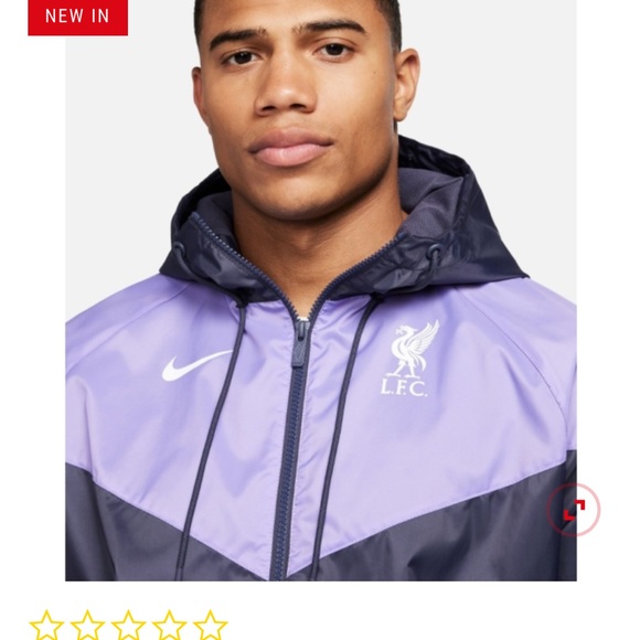 Liverpool FC New 2023/24 Nike Windbreaker/Hooded Jacket - Picture 3 of 3